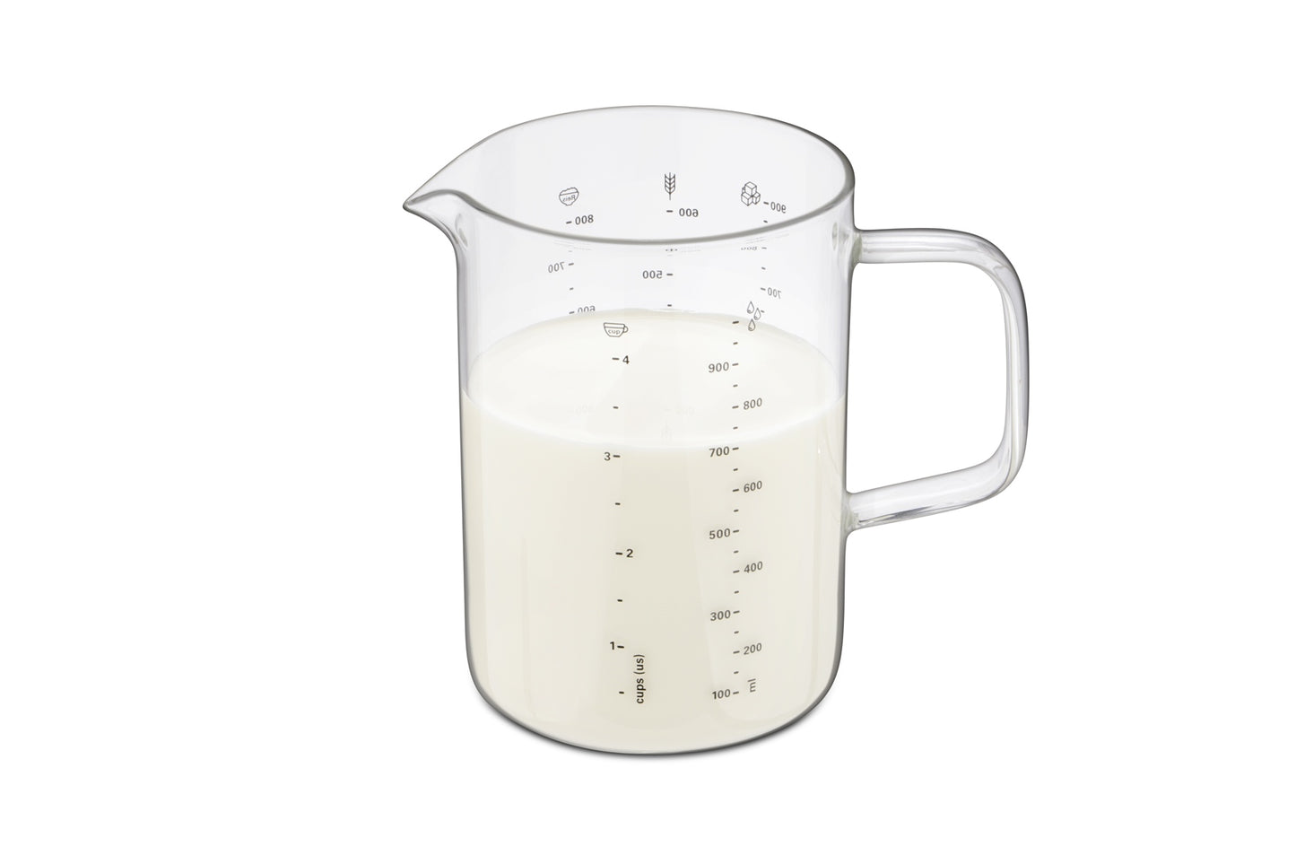Messbecher 1,0 Liter Borosilikatglas