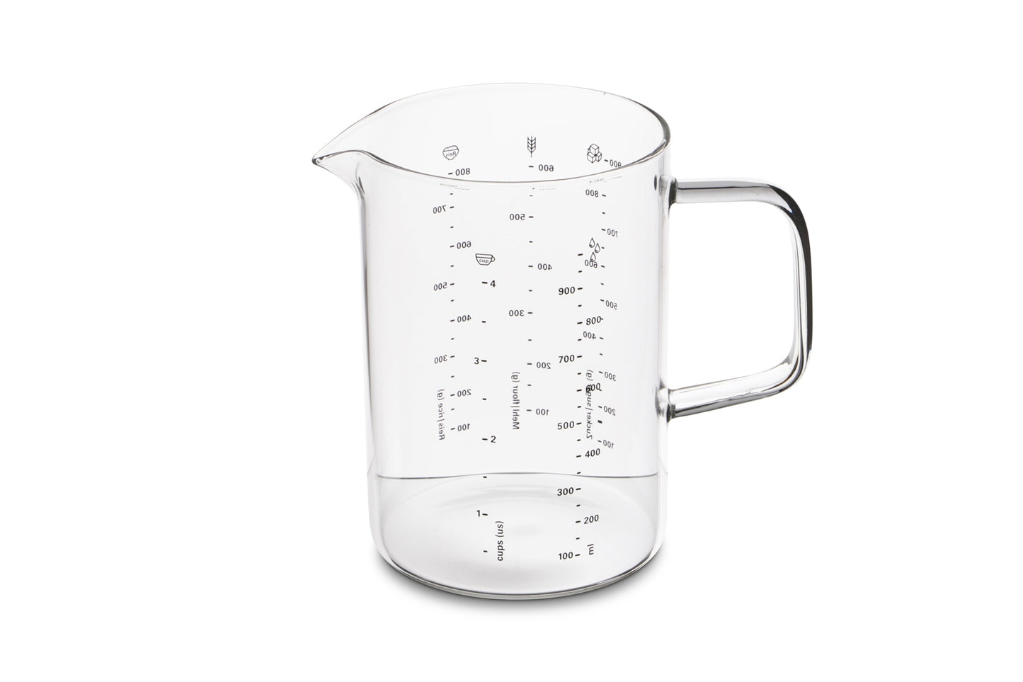 Messbecher 1,0 Liter Borosilikatglas