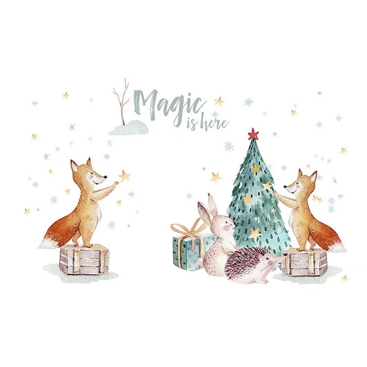 Lunch Serviette "magic christmas" 33x33cm - 20Stk.