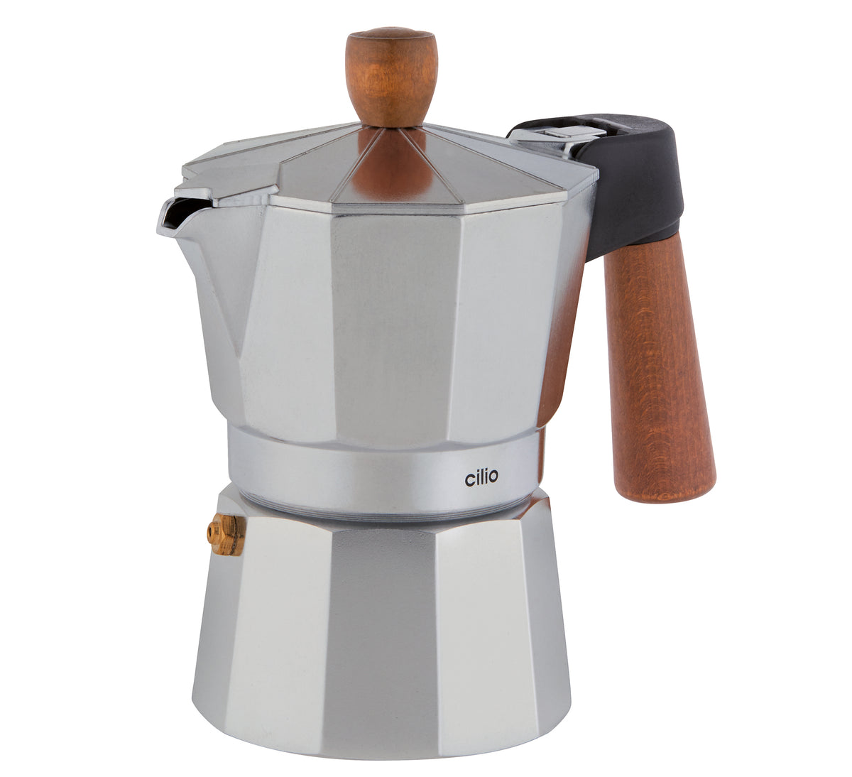 Espressokocher Legno 3Tassen