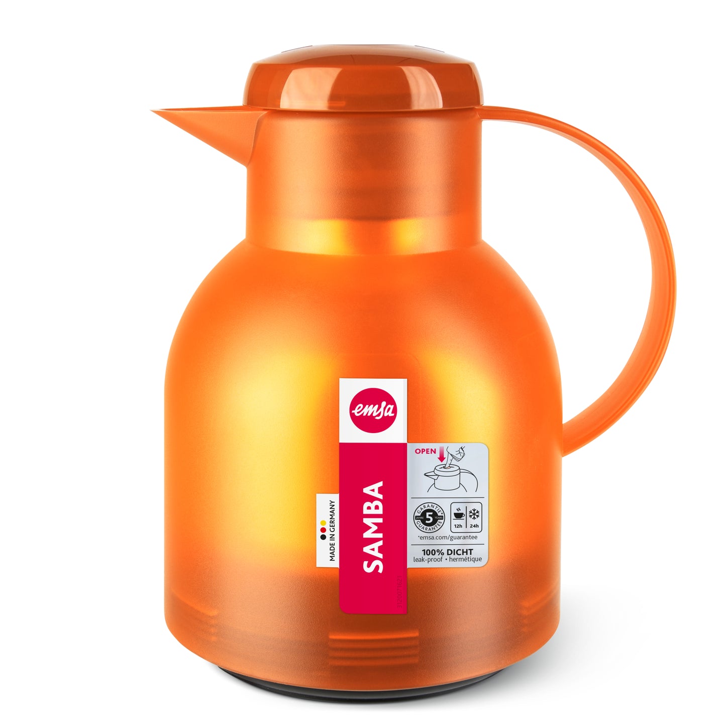 Isolierkanne Samba 1,0 Liter orange