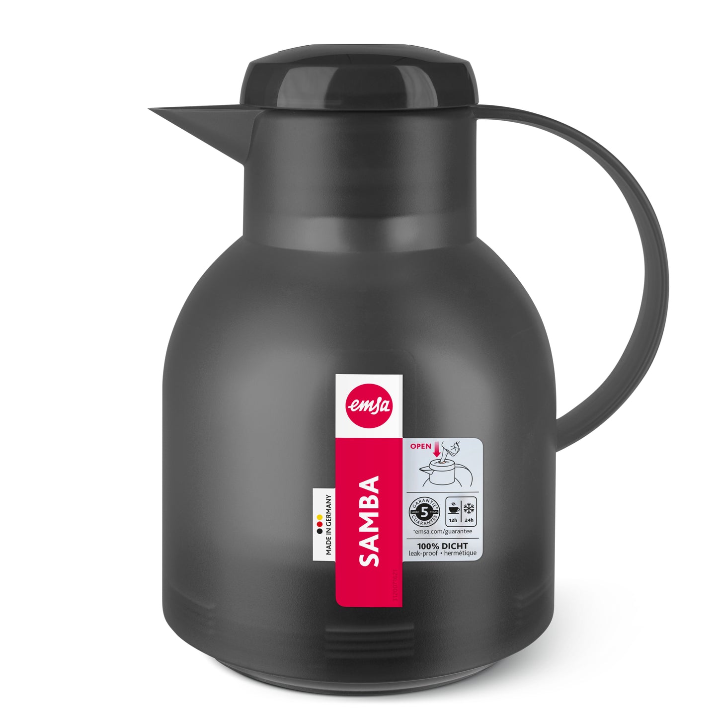 Isolierkanne Samba 1,0 Liter schwarz