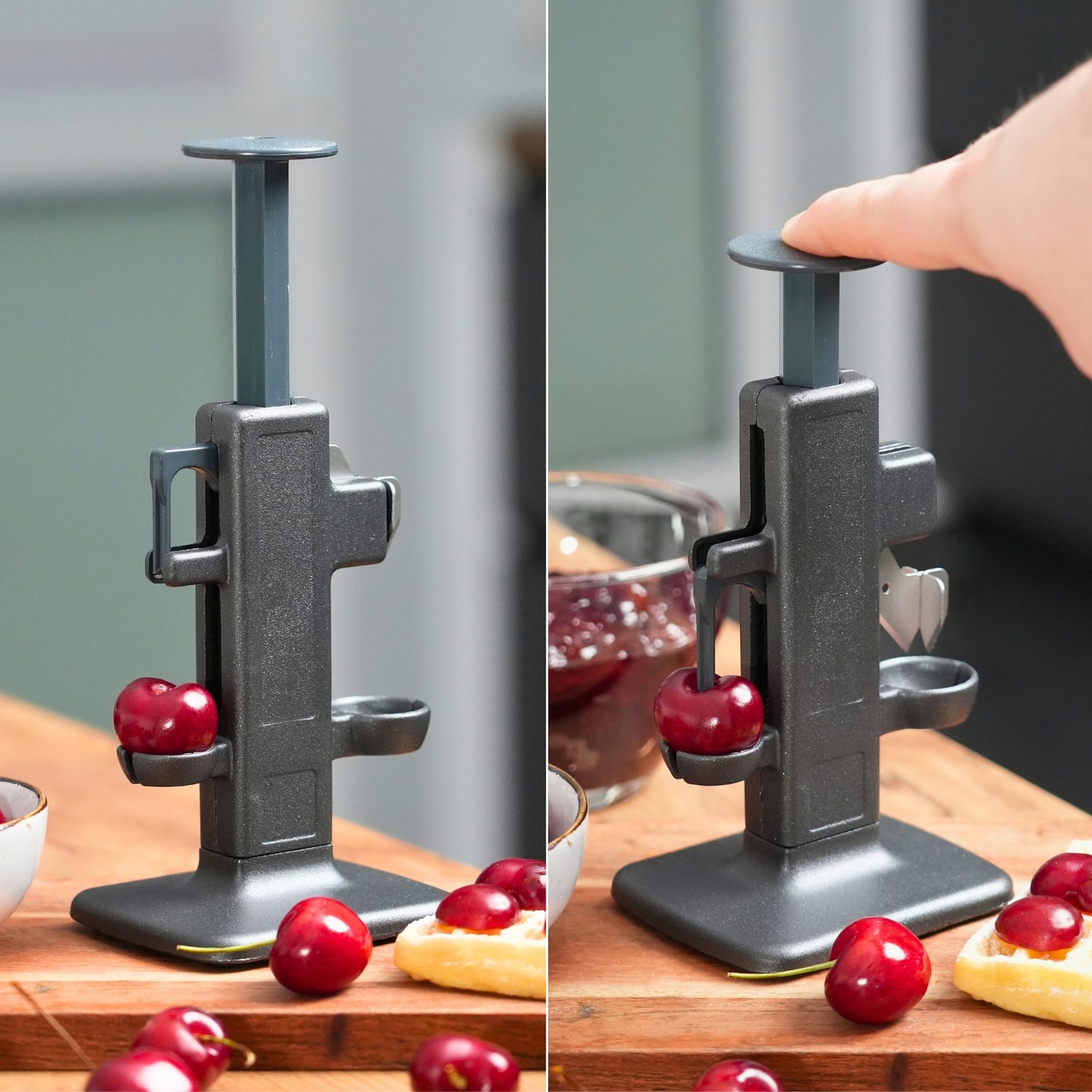 Kirschen- und Pflaumenentsteiner Steinex-Combi Black