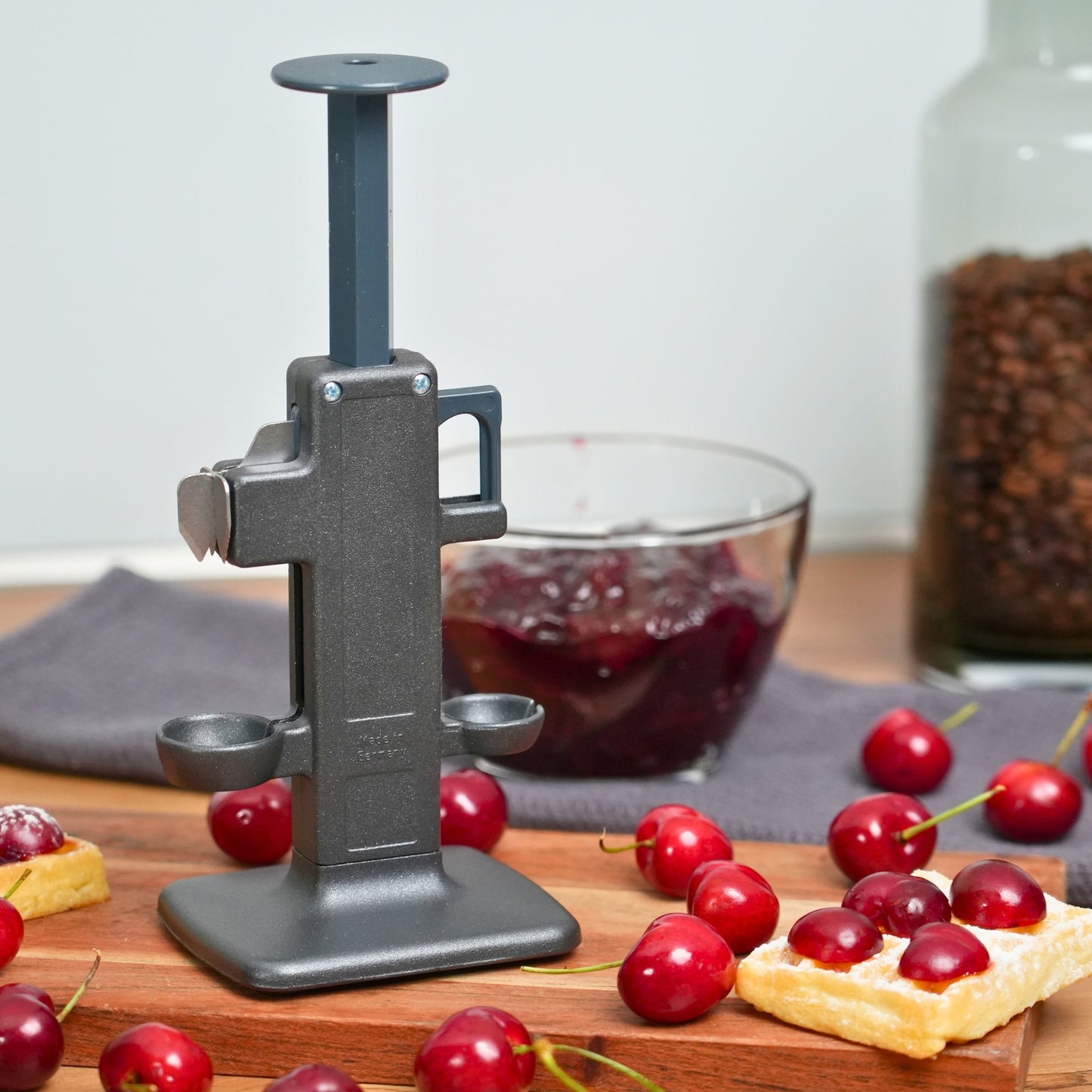 Kirschen- und Pflaumenentsteiner Steinex-Combi Black
