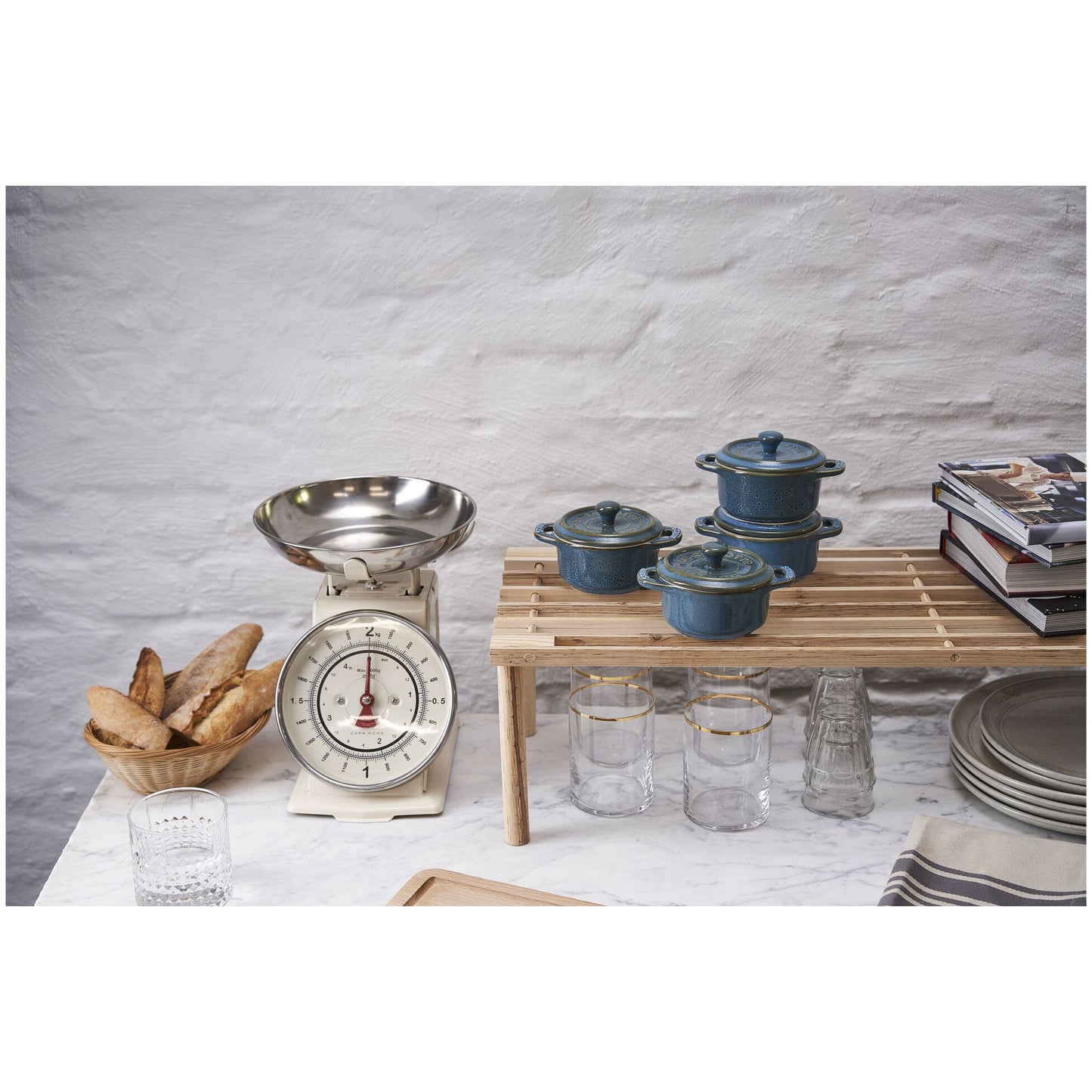 Cocotte keramik Ø10cm, türkis