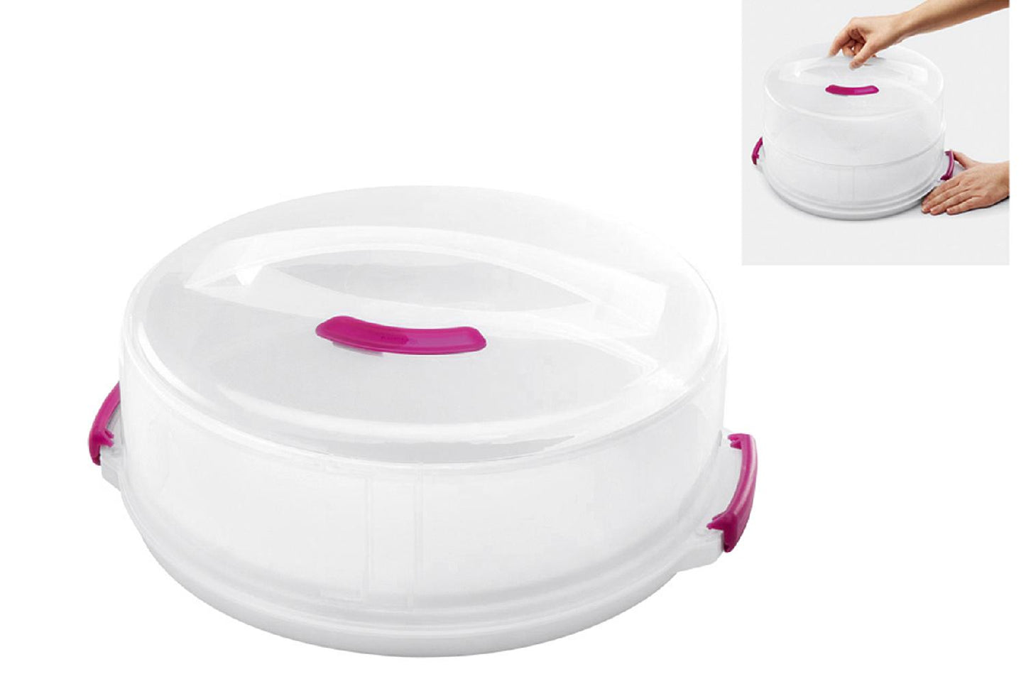 Tortenbehälter höhenverstellbar Ø30cm