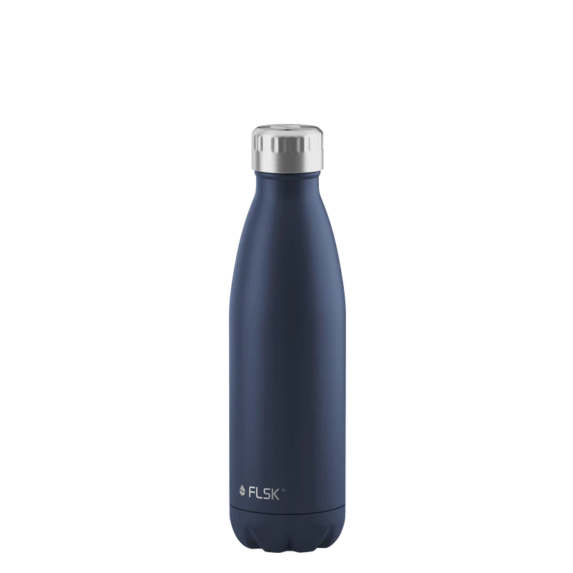 FLSK Trinkflasche aus Edelstahl 500 ml - midnight