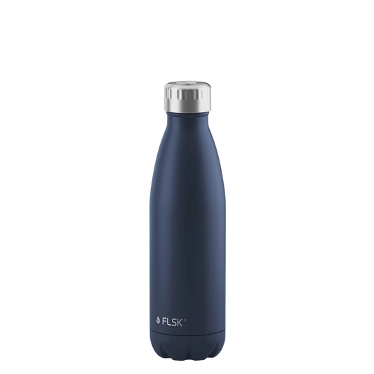 FLSK Trinkflasche aus Edelstahl 500 ml - midnight