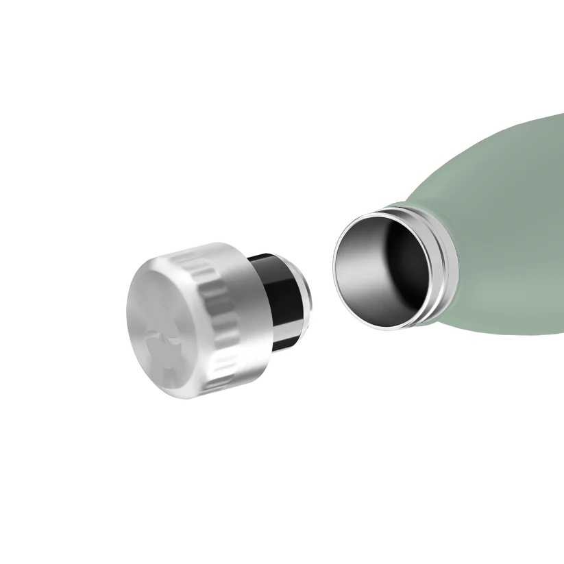 FLSK Trinkflasche aus Edelstahl 500 ml - sage
