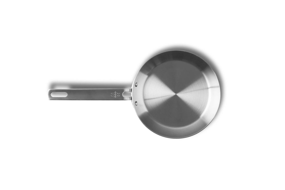 Bratpfanne Edelstahl Ø24cm - MÄLZERxWOLL