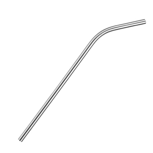 Trinkhalme Edelstahl gebogen