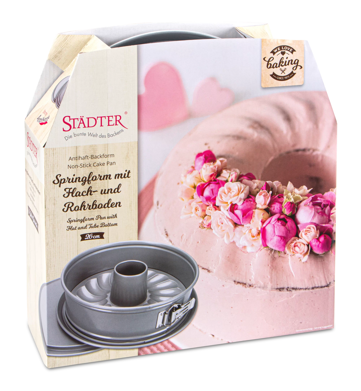 Springform Ø26cm - 2 Böden