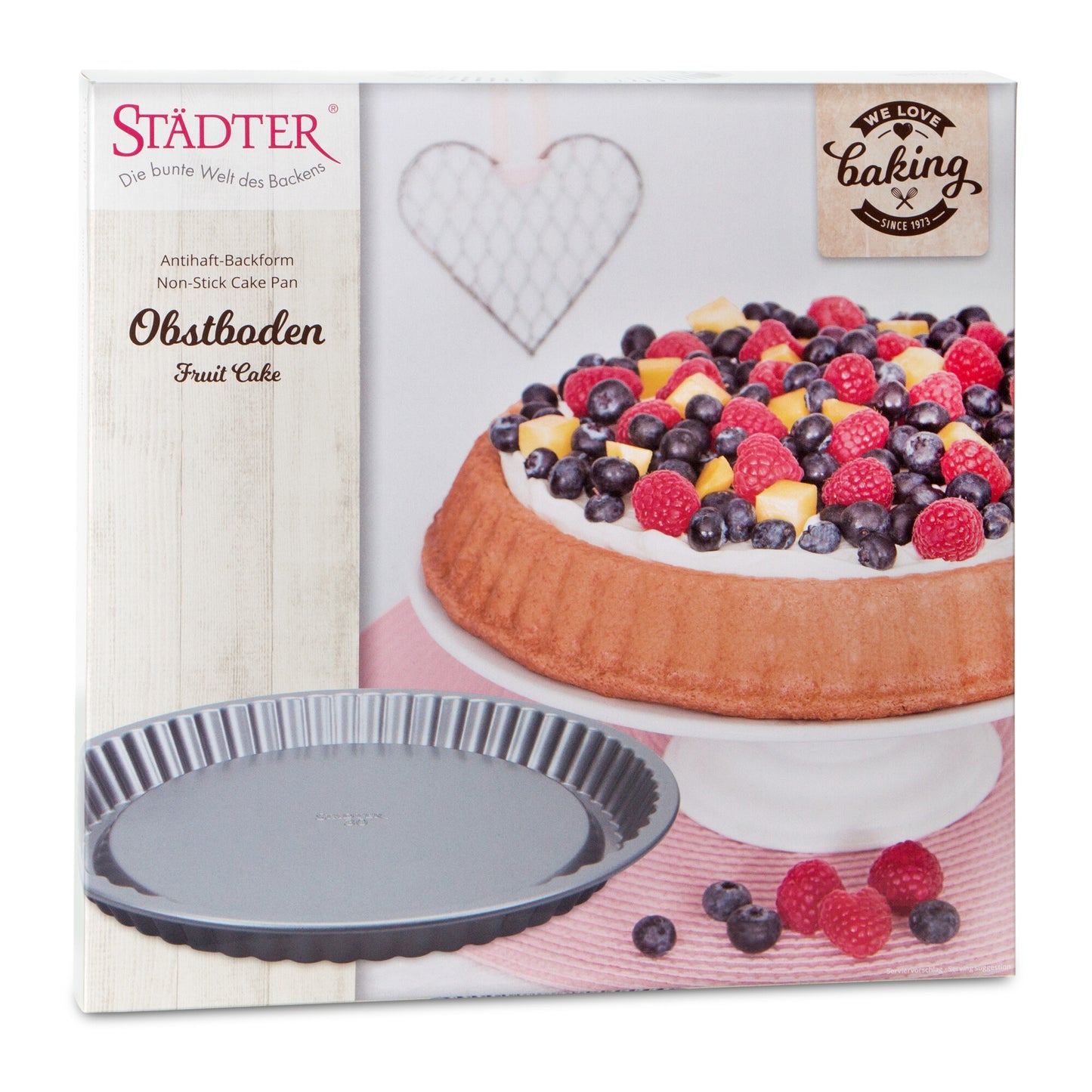 we love baking - Obstbodenform Ø30cm