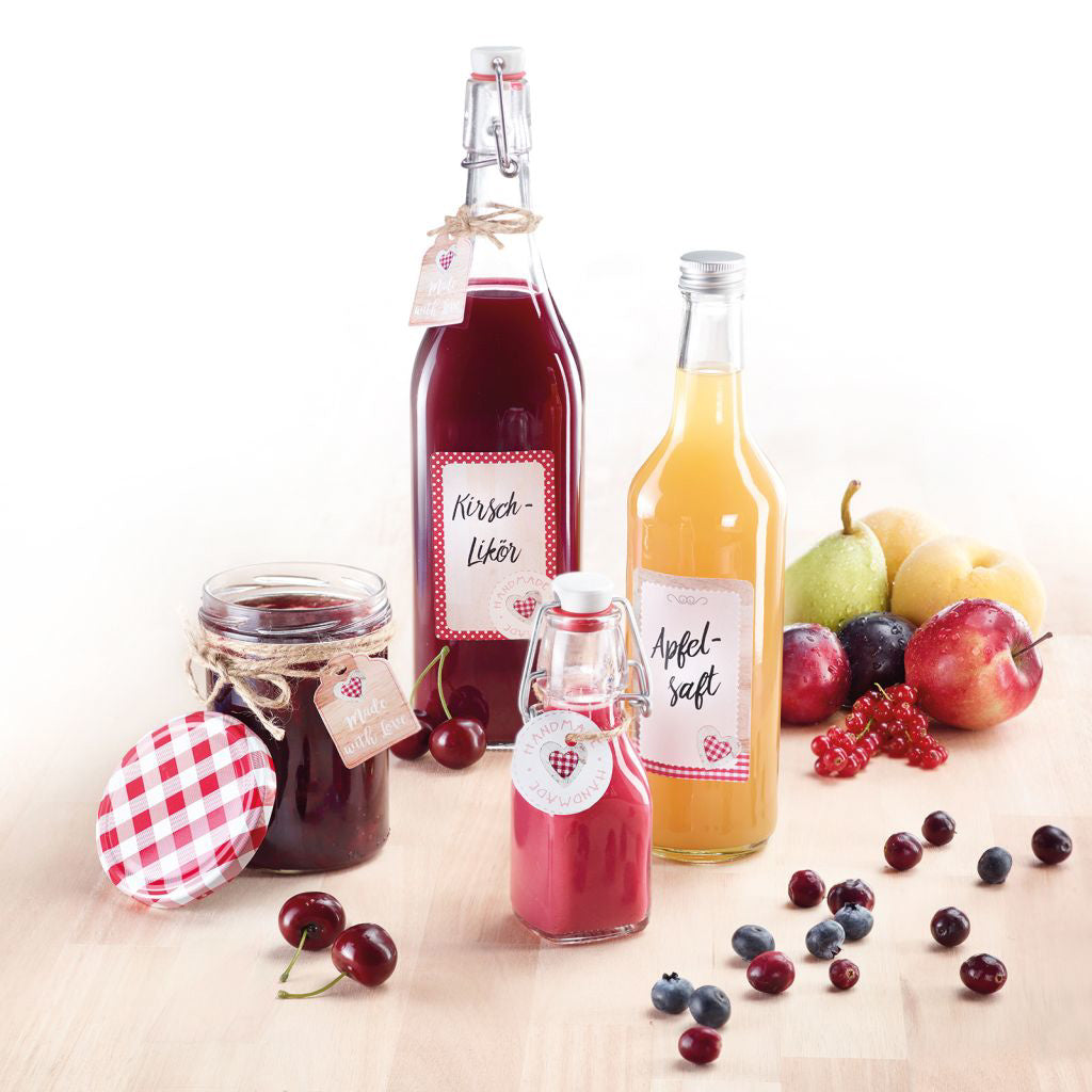 Bügelverschlussflasche eckig, 500ml