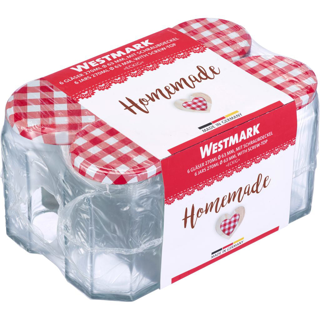 Einmachgläser 270ml - 6 Stück