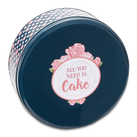 Gebäckdose "All you need ist Cake" Ø16,5cm