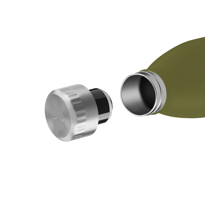 FLSK Trinkflasche aus Edelstahl 750 ml - olive