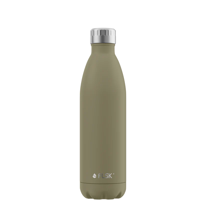 FLSK Trinkflasche aus Edelstahl 750 ml - forest