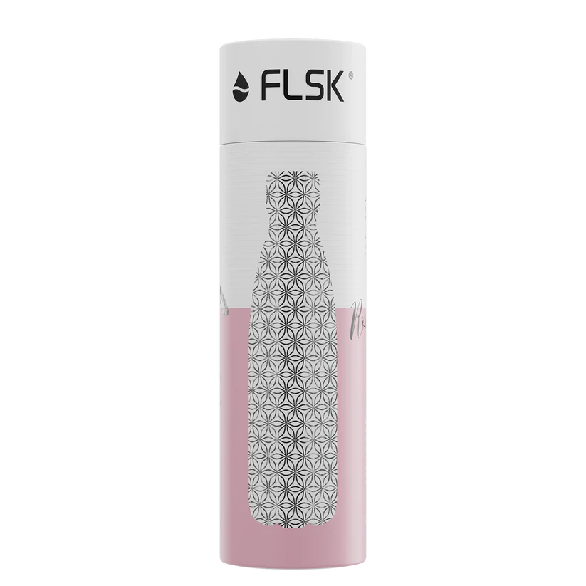 FLSK Trinkflasche aus Edelstahl 750 ml - rosegold