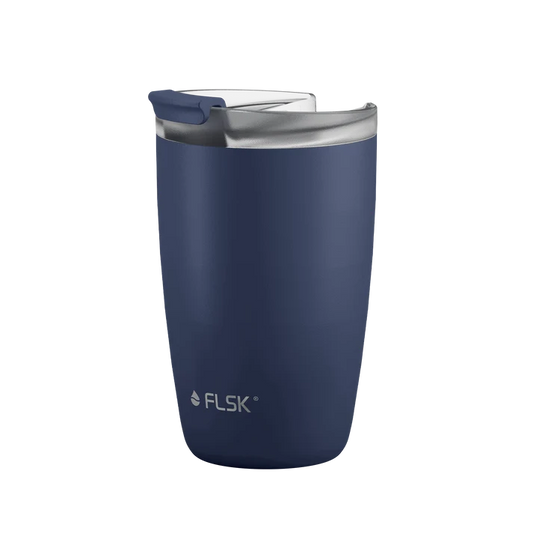 FLSK Kaffeebecher aus Edelstahl 350 ml - midnight