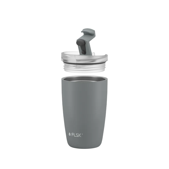 FLSK Kaffeebecher aus Edelstahl 350 ml - stone