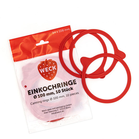 Weck Einkochringe 94x108mm - 10 Stück