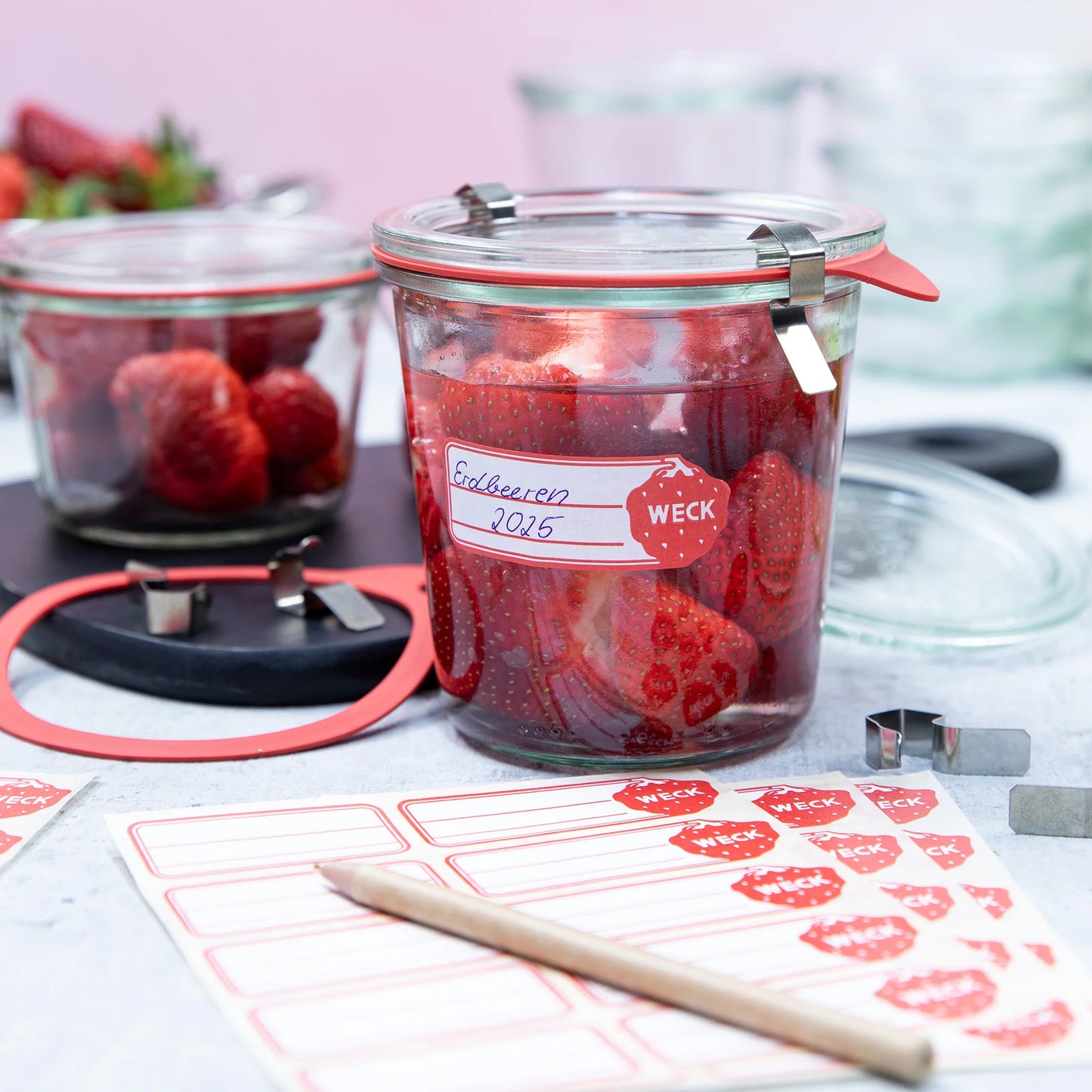 WECK Etiketten 100er-Pack