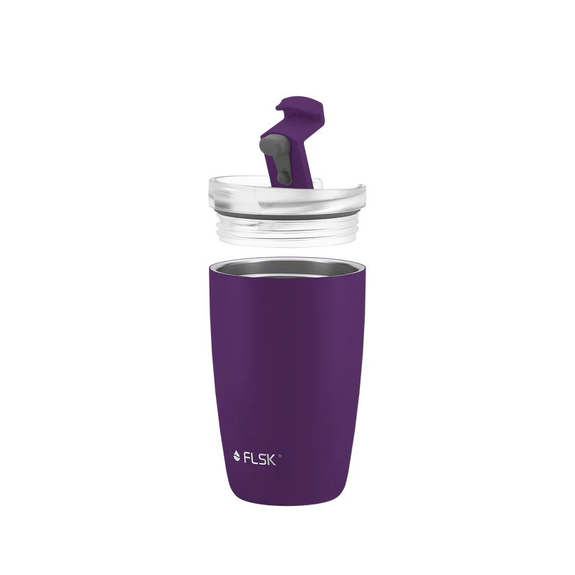 FLSK Kaffeebecher aus Edelstahl 350 ml - nordic plum