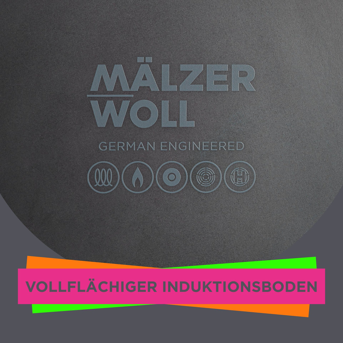 Bratpfanne Carbonstahl Ø28cm - MÄLZERxWOLL