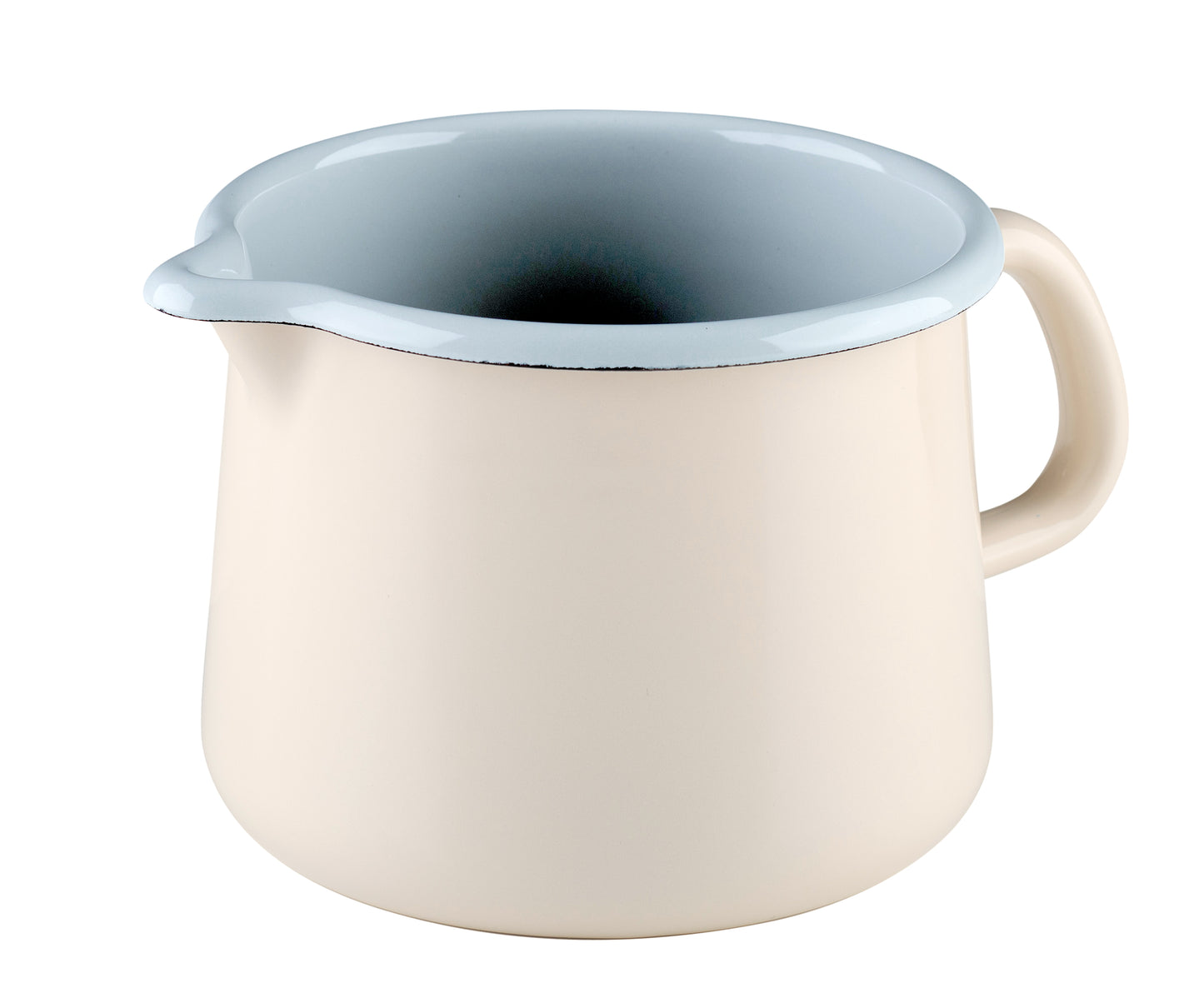 Schnabeltopf Ø12cm elfenbein