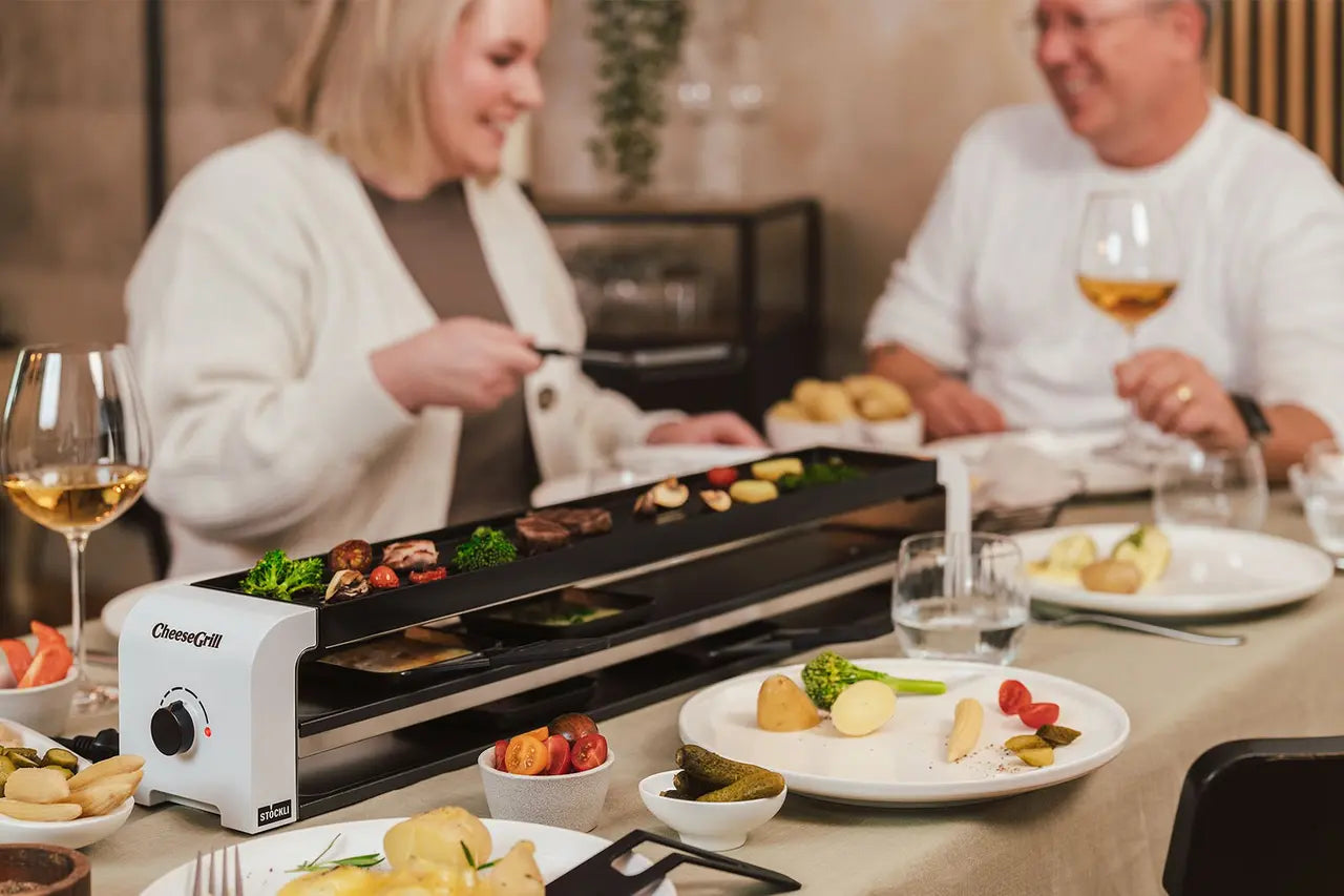 CheeseGrill für 2 Personen - white