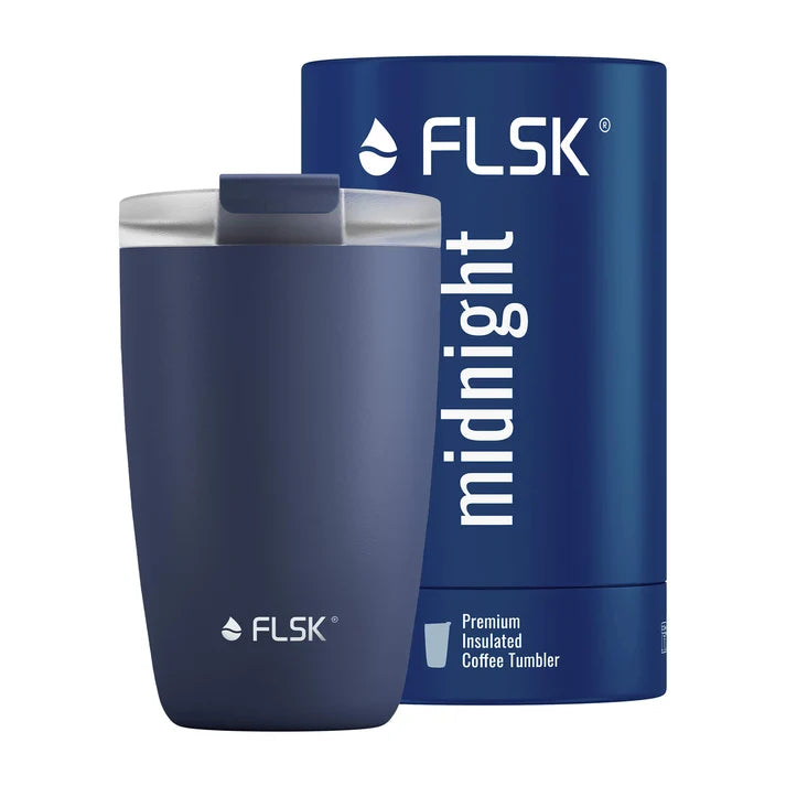 FLSK Kaffeebecher aus Edelstahl 350 ml - midnight