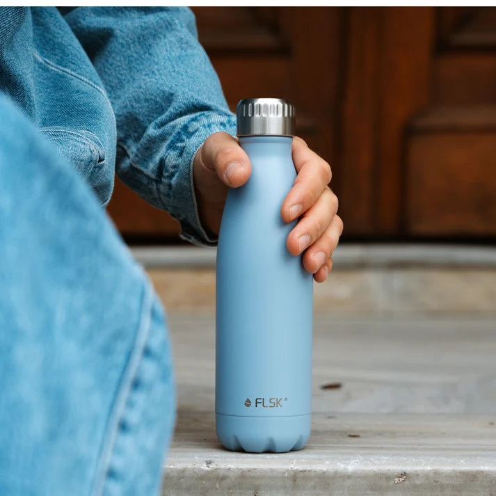 FLSK Trinkflasche aus Edelstahl 750 ml - denim