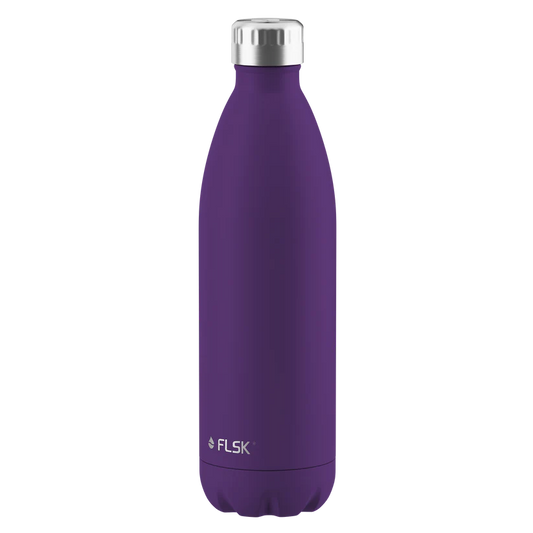 FLSK Trinkflasche aus Edelstahl 1000 ml - nordic plum