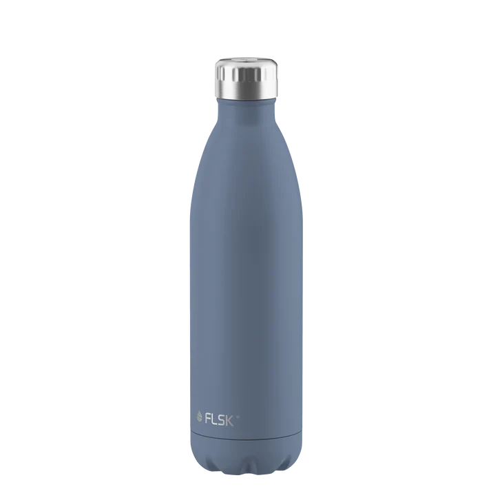 FLSK Trinkflasche aus Edelstahl 750 ml - denim