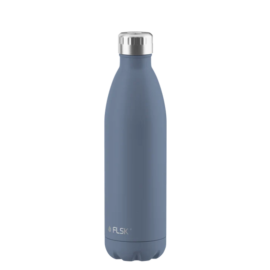 FLSK Trinkflasche aus Edelstahl 750 ml - denim