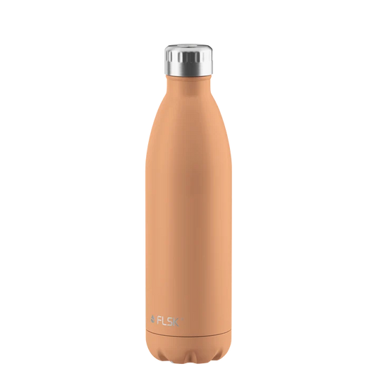 FLSK Trinkflasche aus Edelstahl 750 ml - peach