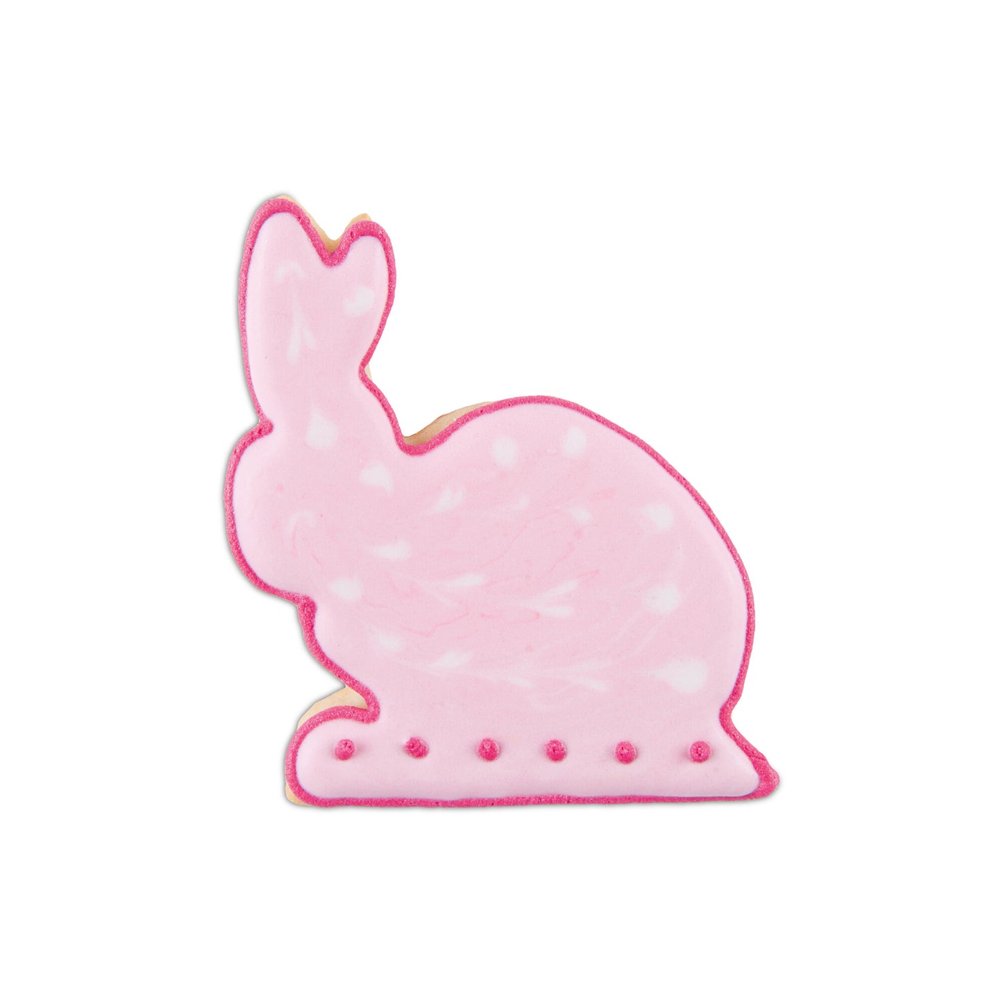 Ausstecher Hase liegend
