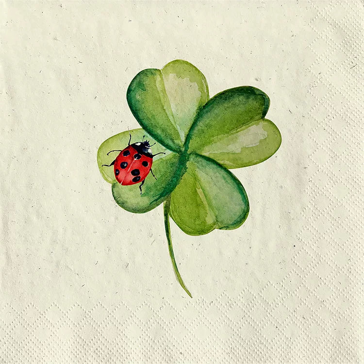 Lunch Serviette "Lucky ladybug" 33x33cm - 20Stk.