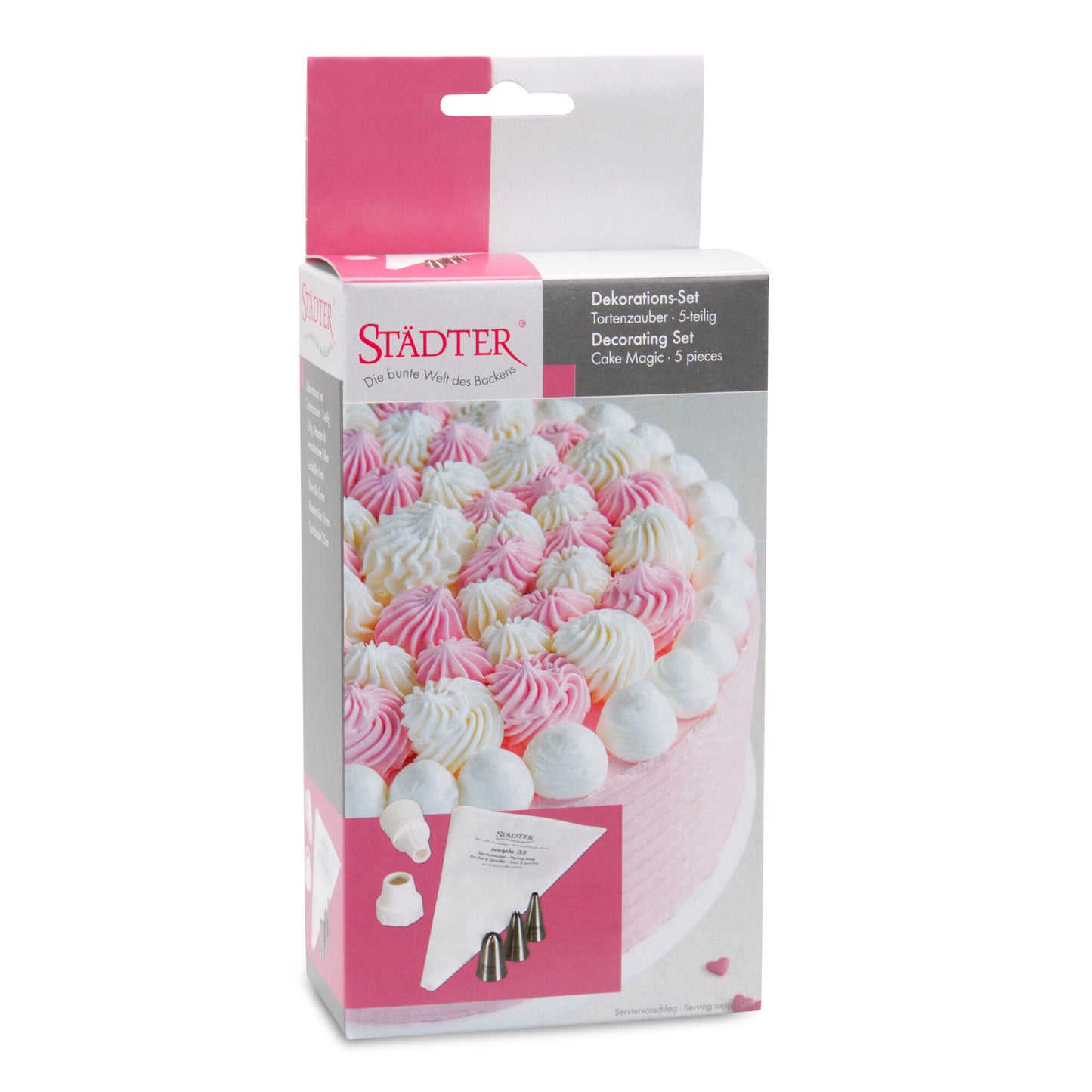 Tortenzauber Dekor-Set 5tlg.
