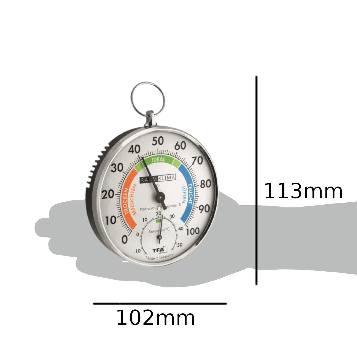 Analoges Thermo-Hygrometer