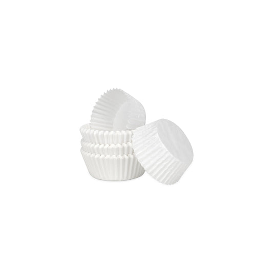 Papier Backförmchen mini "weiß" - 200 Stück