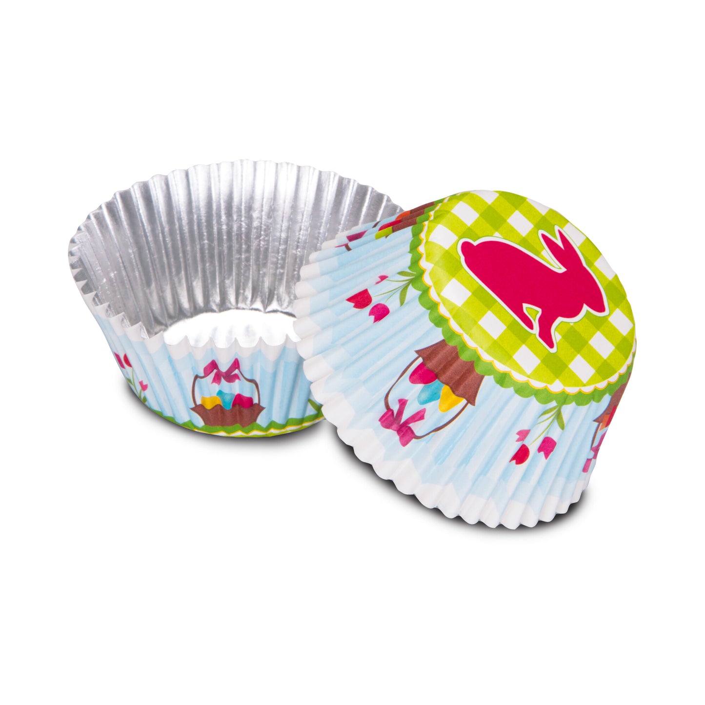Papier Backförmchen "Osterhäschen" - 50Stk.