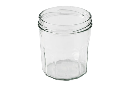 Schraubdeckelglas Facette 324ml ohne Deckel