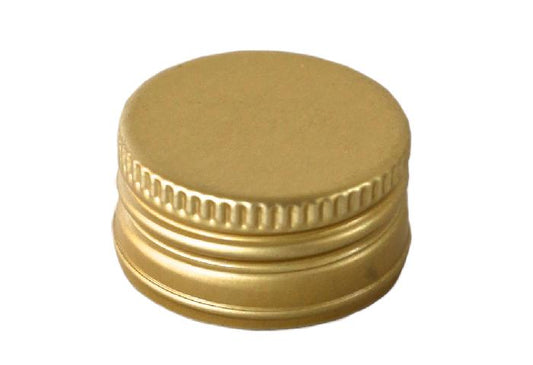 Schraubdeckel PP für Gradhalsflasche Ø31,5mm gold - 10 Stück
