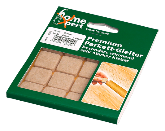 Parkett Gleiter 20x20mm natur- 16 Stück
