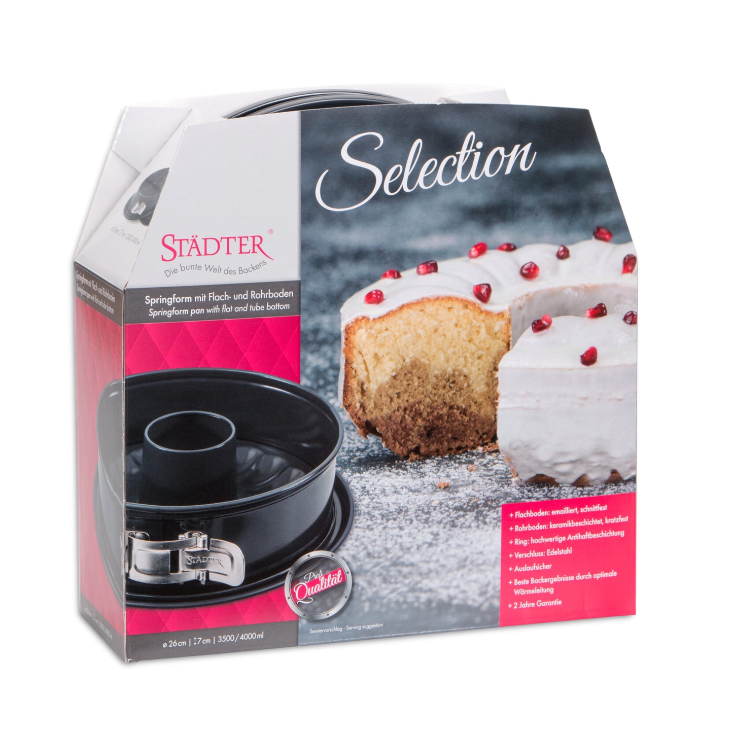 Selection - Springform Ø26cm mit 2 Böden